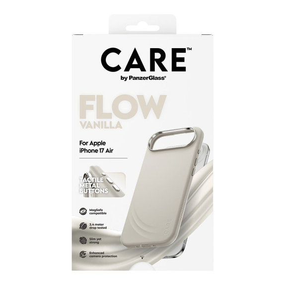 Калъф FLOW с MagSafe за iPhone Air, Vanilla, CARE
