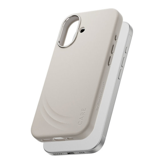 Калъф FLOW с MagSafe за iPhone 17, Vanilla, CARE