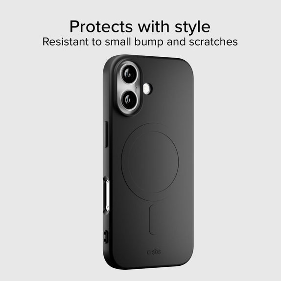 Калъф Instinct Mag, съвместим с MagSafe за iPhone 17, Черен, SBS