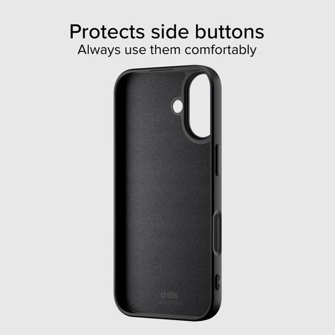 Калъф Instinct Mag, съвместим с MagSafe за iPhone 17, Черен, SBS