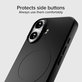 Калъф Instinct Mag, съвместим с MagSafe за iPhone 17, Черен, SBS