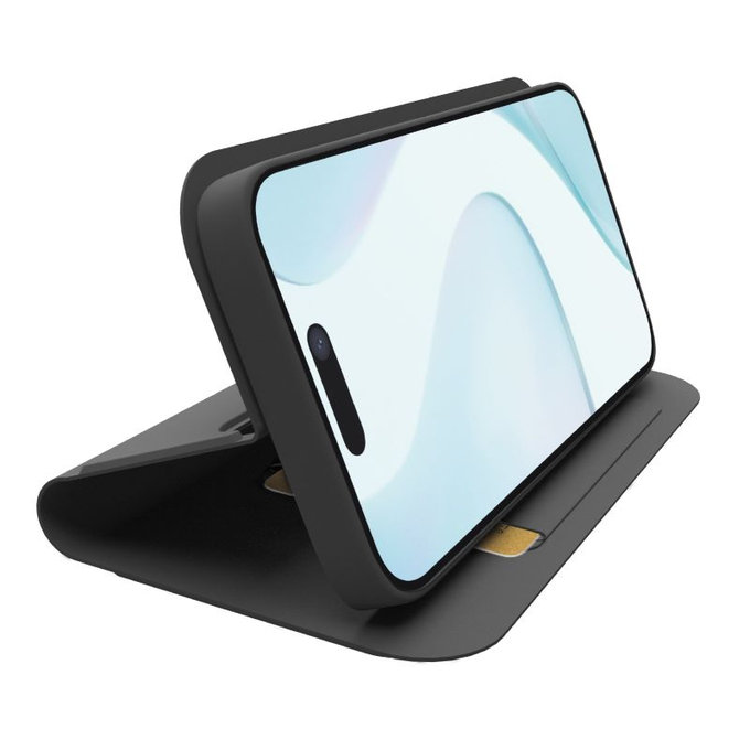 Калъф тип книга Wallet Smooth за iPhone 17, Черен, SBS