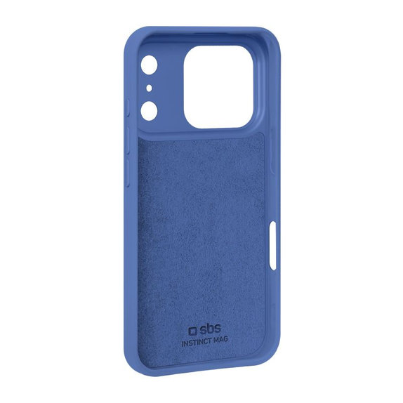 Калъф Instinct Mag, съвместим с MagSafe за iPhone 17 Pro, Син, SBS