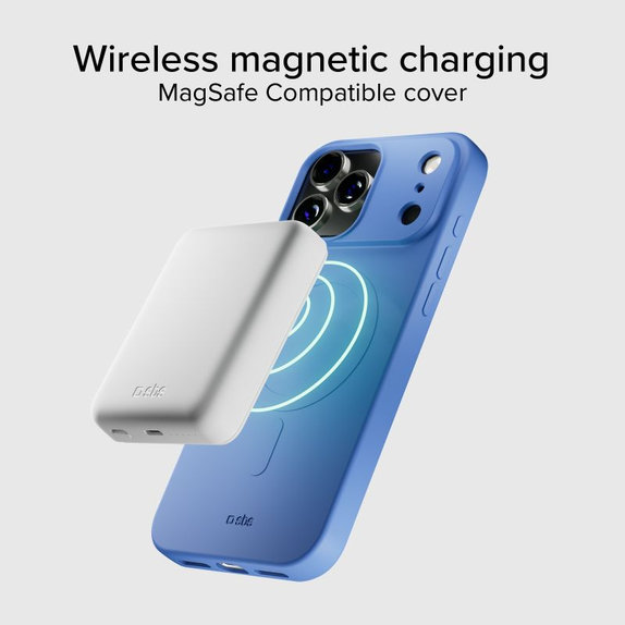 Калъф Instinct Mag, съвместим с MagSafe за iPhone 17 Pro, Син, SBS