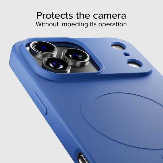 Калъф Instinct Mag, съвместим с MagSafe за iPhone 17 Pro, Син, SBS
