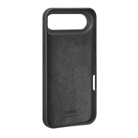Калъф Instinct Mag, съвместим с MagSafe за iPhone Air, Черен, SBS