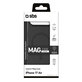 Калъф Instinct Mag, съвместим с MagSafe за iPhone Air, Черен, SBS