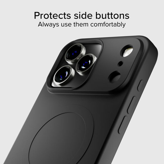 Калъф Instinct Mag, съвместим с MagSafe за iPhone 17, Розов