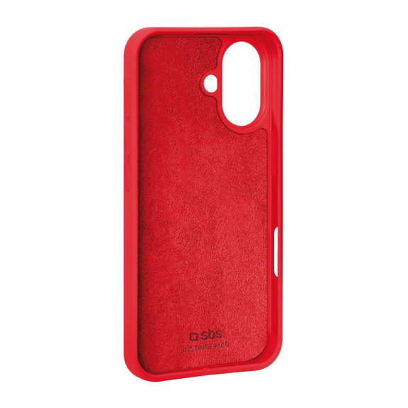 Калъф Instinct Mag, съвместим с MagSafe за iPhone 17, Червен