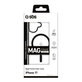 Калъф Mag Frame съвместим с MagSafe за iPhone 17, Black, SBS