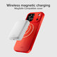 Калъф Instinct Mag, съвместим с MagSafe за iPhone 17 Pro, Червен
