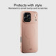 Калъф Instinct Mag, съвместим с MagSafe за iPhone 17 Pro Max, Розов