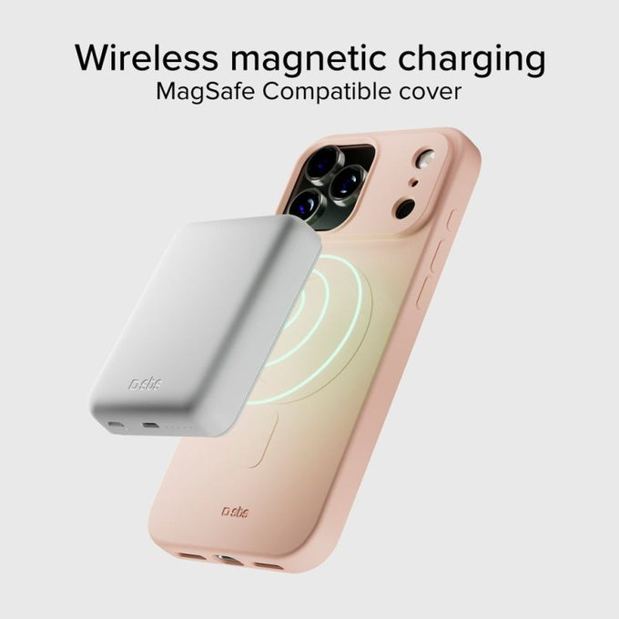 Калъф Instinct Mag, съвместим с MagSafe за iPhone 17 Pro Max, Розов