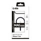 Калъф Mag Frame, съвместим с MagSafe за iPhone Air, Черен, SBS