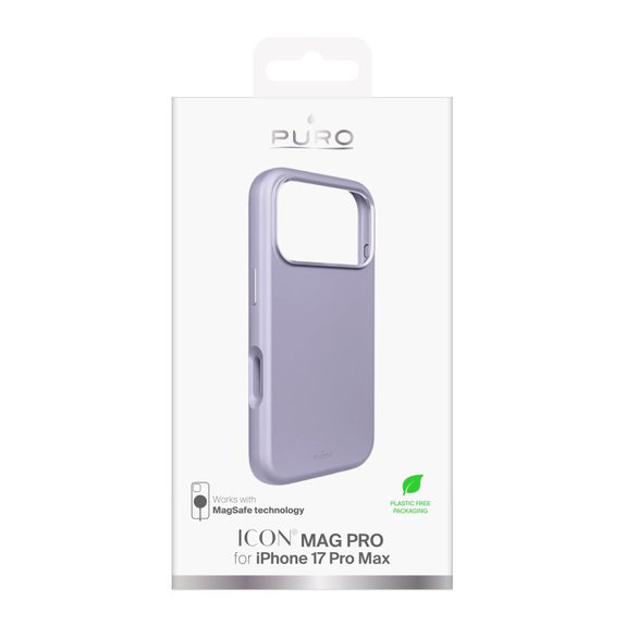 Калъф ICON MAG PRO с MagSafe за iPhone 17 Pro Max, Розов, PURO