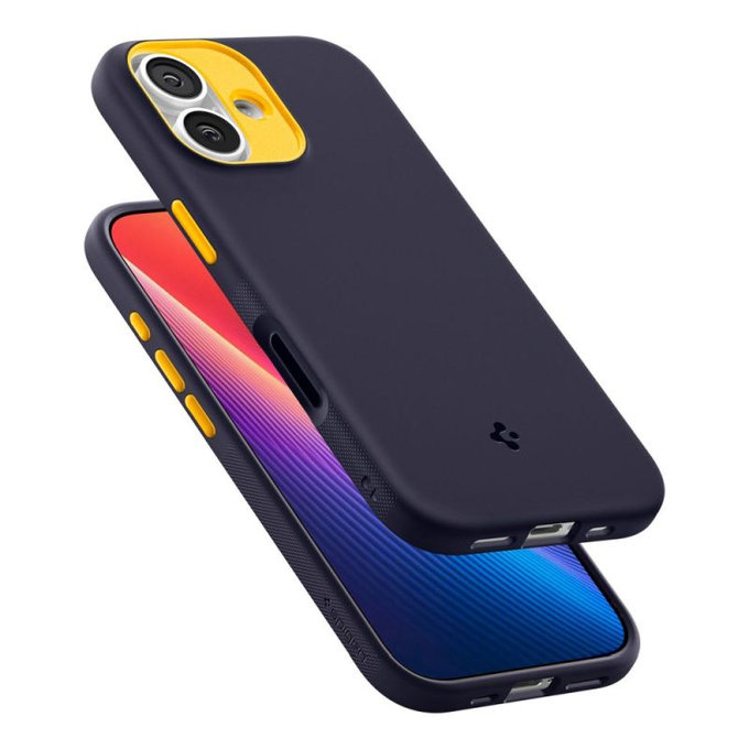 Калъф Nano Pop с MagSafe за iPhone 17, Blueberry Navy, Spigen