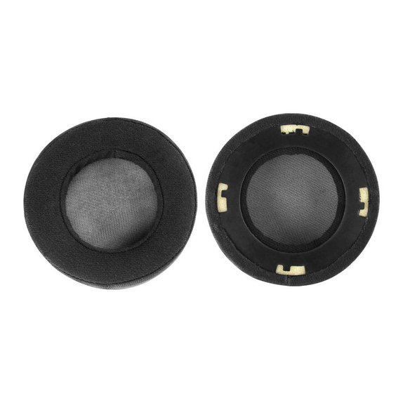Резервни възглавнички за уши за AKG K701, K702, Q701, Q702, K601, K612, K712, Пяна и велур, Черен, 1 чифт