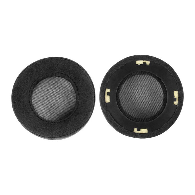 Резервни възглавнички за уши за AKG K701, K702, Q701, Q702, K601, K612, K712, Пяна и велур, Черен, 1 чифт