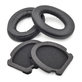 Резервни възглавнички за Bose Aviation A10, A20, Мемори пяна и PU кожа, Black, 1 чифт