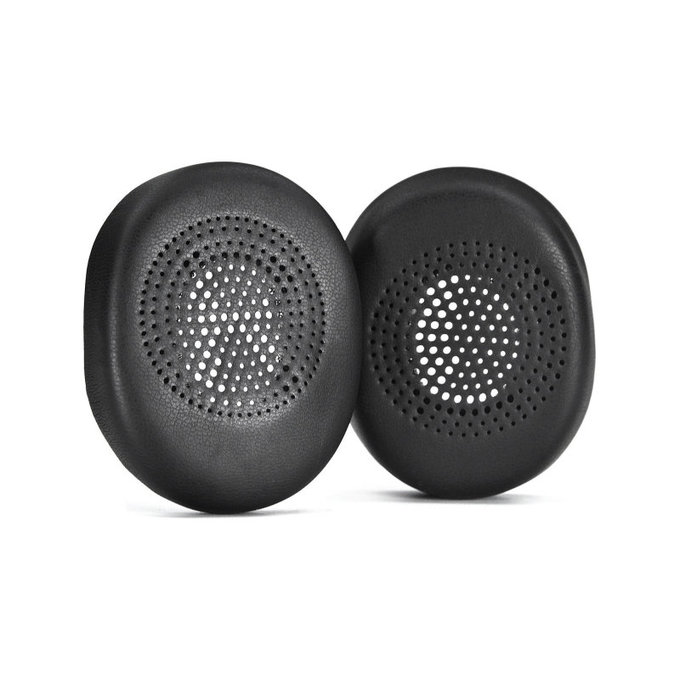 Резервни възглавнички за уши за Jabra Evolve2 30, Мемори пяна и PU кожа, Черен, 1 чифт