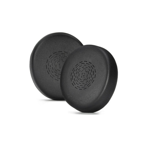 Резервни възглавнички за уши за Jabra Evolve2 50, 55, Мемори пяна и PU кожа, Черен, 1 чифт
