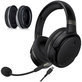 Резервни възглавнички за уши за Kingston HyperX Cloud Orbit S, Мемори пяна и PU кожа, Черен, 1 чифт