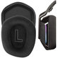 Резервни възглавнички за уши за Logitech G335, G733, Мемори пяна и текстил, Черен, 1 чифт