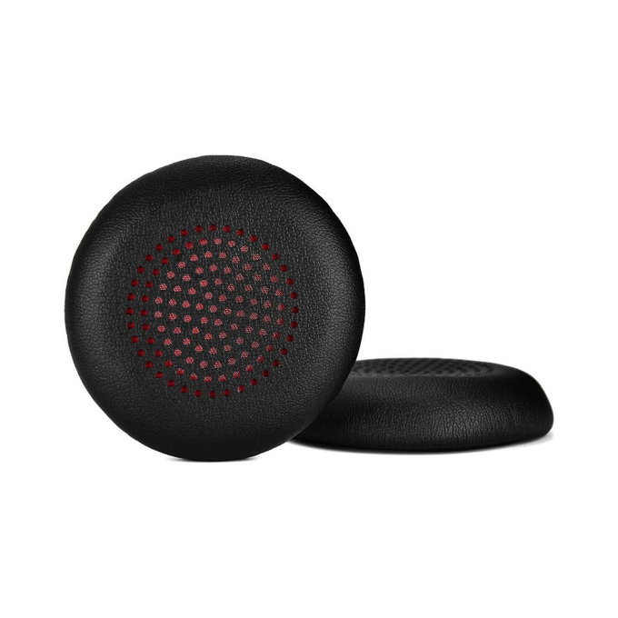 Резервни възглавнички за уши за Plantronics Voyager Focus UC, PU кожа, Черен, 1 чифт