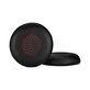 Резервни възглавнички за уши за Plantronics Voyager Focus UC, PU кожа, Черен, 1 чифт