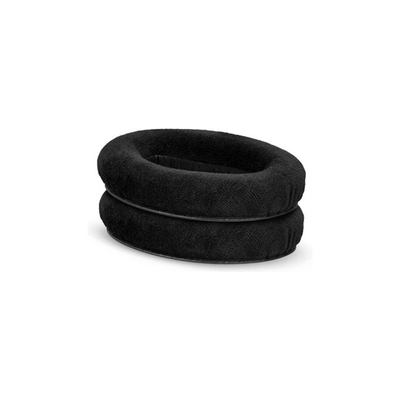 Резервни възглавнички за уши за Sennheiser HD545, HD600, HD650, Мемори пяна и текстил, Черен, 1 чифт