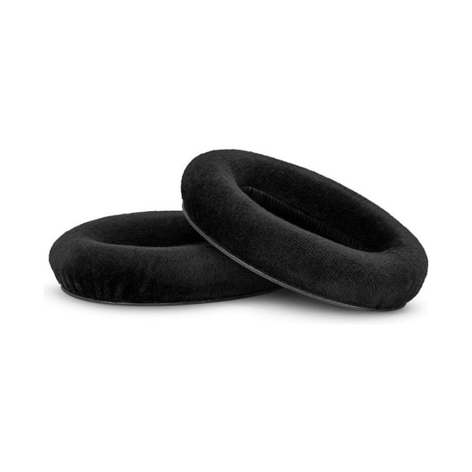 Резервни възглавнички за уши за Sennheiser HD545, HD600, HD650, Мемори пяна и текстил, Черен, 1 чифт