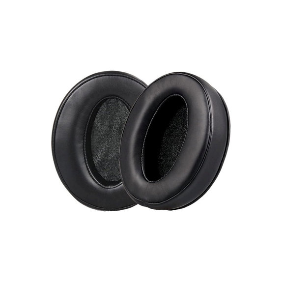 Резервни възглавнички за уши за Sennheiser HD4.50, HD450, Мемори пяна и кожа, Черен, 1 чифт