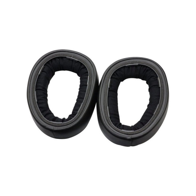 Резервни възглавнички за уши за Sennheiser GSP500, GSP600, Мемори пяна и PU кожа, Черен, 1 чифт