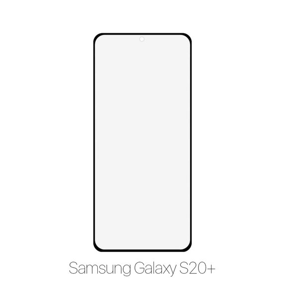 Закалено стъкло за Samsung Galaxy S20+, FullCover Glass, FixPremium
