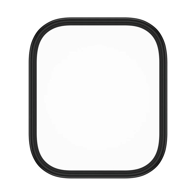 Закалено стъкло UWF METALLIC за Apple Watch 11/10 46 mm, Черно, PanzerGlass