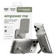 Безжичен PowerBank 5000 mAh, с въртяща се стойка 20 W, съвместим с MagSafe, Qi2/USB-C, Титан, empower