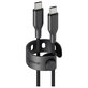 USB-C кабел, 60 W, Racing, 2 m, Space Black, empower
