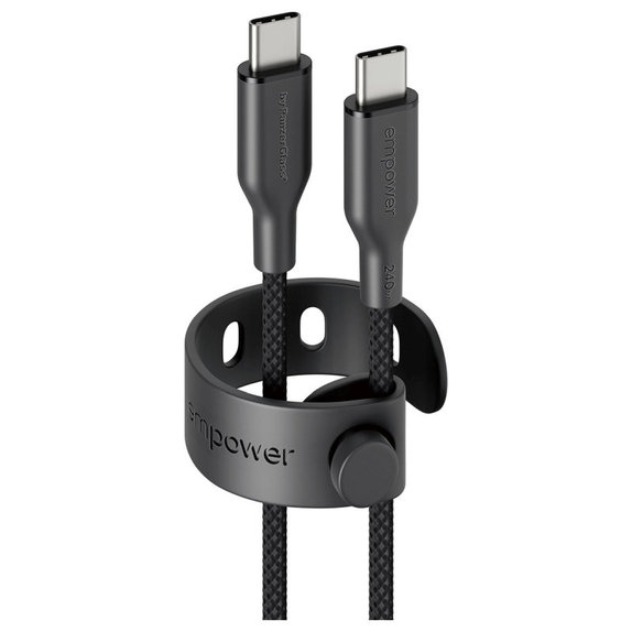USB-C кабел, 240 W, Racing, 1, 2 m, Space Black, empower