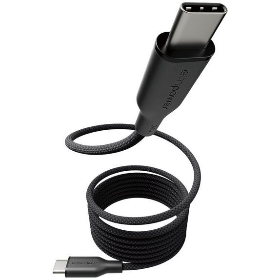 USB-C кабел, 240 W, Magnetic, 1, 5 m, Space Black, empower