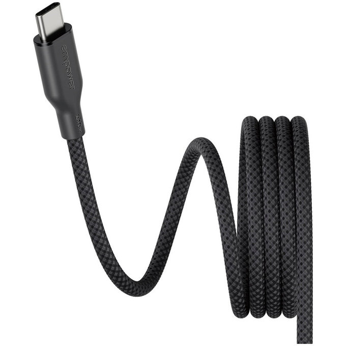USB-C кабел, 240 W, Magnetic, 1, 5 m, Space Black, empower