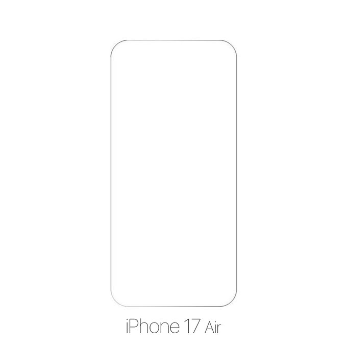 Закалено стъкло за iPhone Air, FixPremium