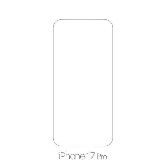 Закалено стъкло за iPhone 17 Pro, FixPremium
