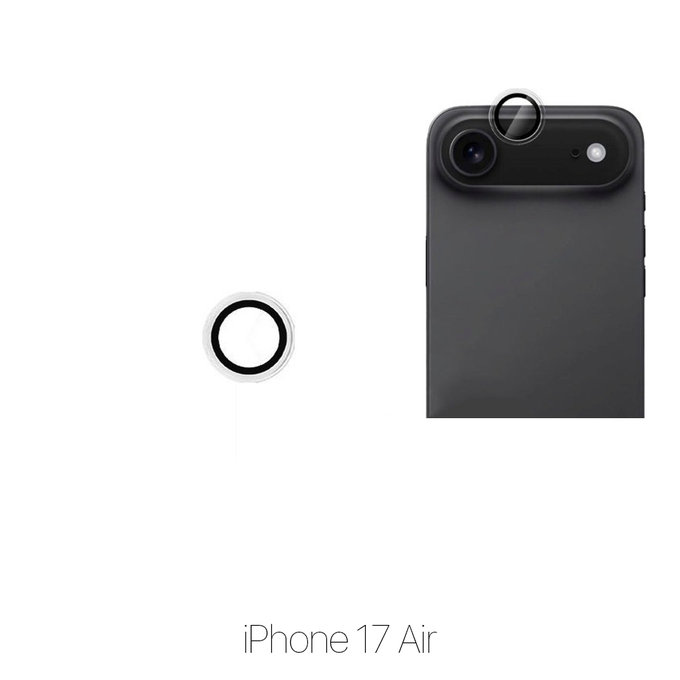 Закалено стъкло за задна камера без рамка за iPhone Air, FixPremium