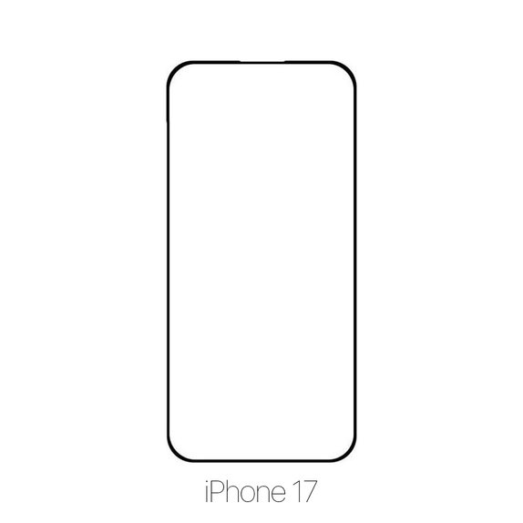 Закалено стъкло за iPhone 17, FullCover Glass, FixPremium