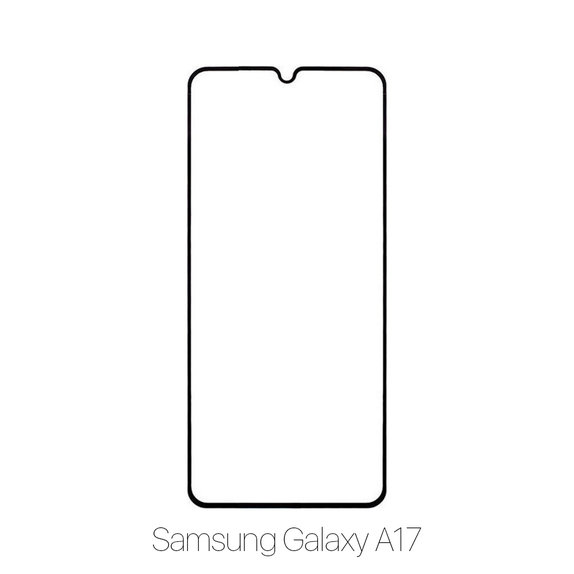 Закалено стъкло за Samsung Galaxy A17, FullCover Glass, FixPremium