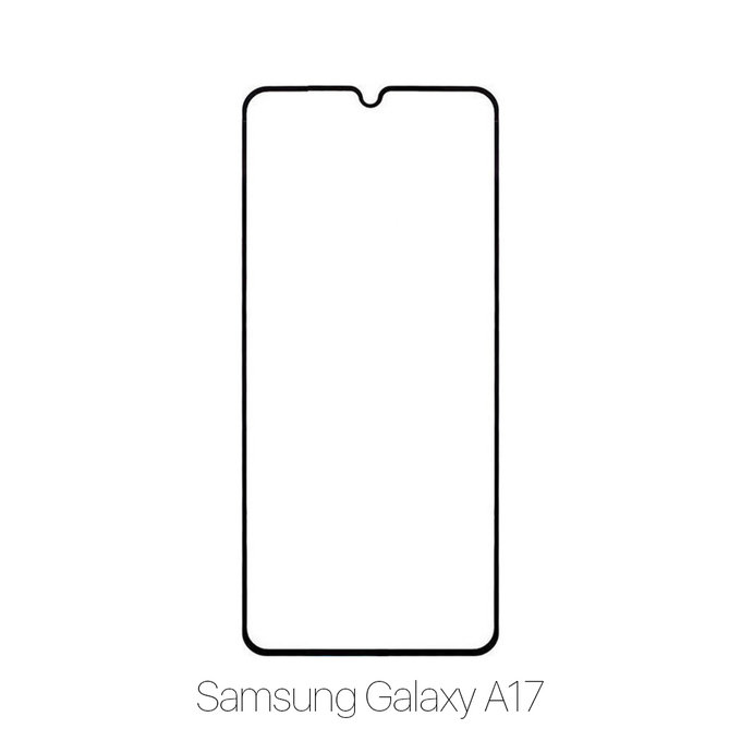Закалено стъкло за Samsung Galaxy A17, FullCover Glass, FixPremium