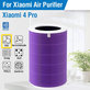 Xiaomi Mi Mijia Air Purifier 4 Pro - HEPA филтър (Против миризми) (Лилав)