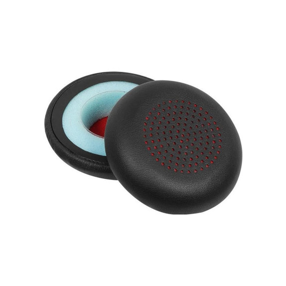 Резервни възглавнички за уши за Poly Blackwire 5200, Voyager 5200, Мемори пяна и PU кожа, Черен, 1 чифт