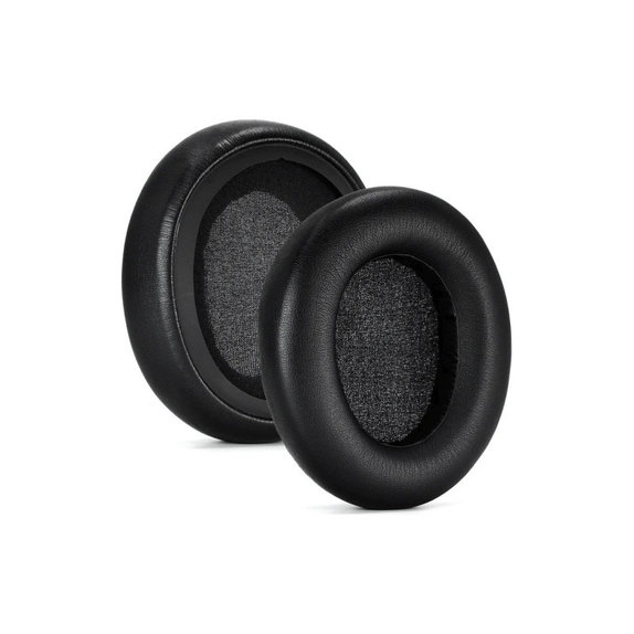 Резервни възглавнички за уши за SteelSeries Arctis Nova 1, 3, 5, 7, 9, Pro Wired, Мемори пяна и PU кожа, Черен, 1 чифт