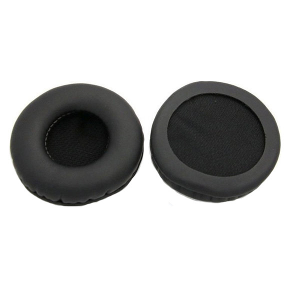 Резервни възглавнички за уши за AKG K518, K518DJ, K81, K518LE, Мемори пяна и PU кожа, Черен, 1 чифт